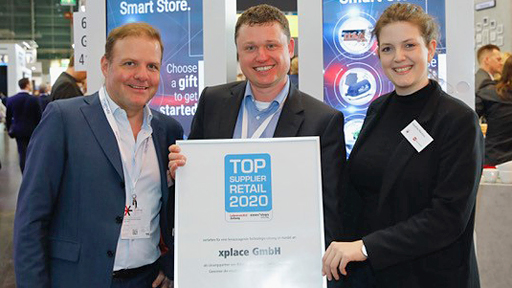 xplace: Messe Düsseldorf / tillmann xplace Top Supplier Retail 2020