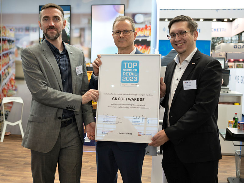 Top Supplier Retail 2023 GK Software