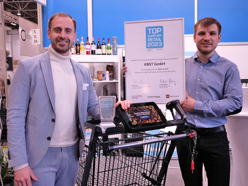 winner Top Supplier Retail 2023 KBST